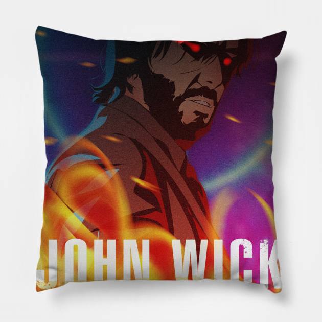 Jhon wick Pillow by aesthetic shop