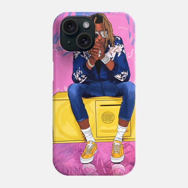 YOUNG THUG Phone Case by stooldee_anthony@yahoo.com