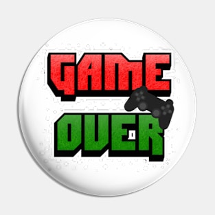 Game Over Pin