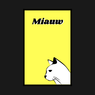 Miauw Cat T-Shirt