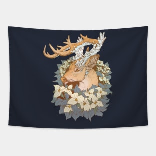 Non-typical Blue Quartz Buck Tapestry