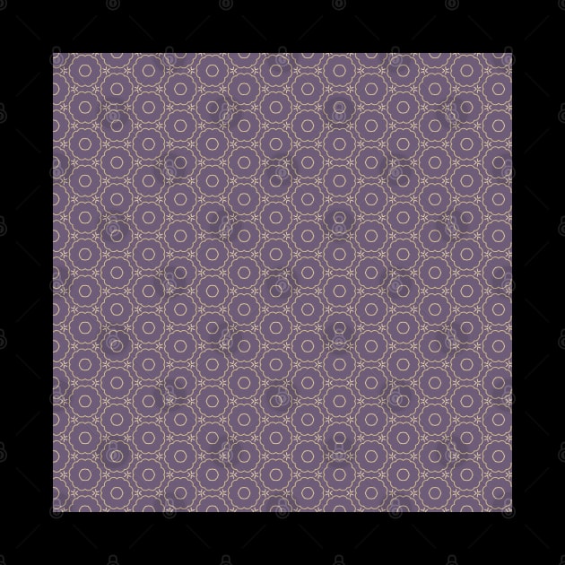 Purple and Gold Pattern by Kelliboo