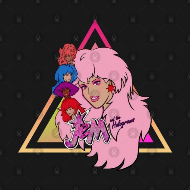 Jem and the holograms t-shirt by Dede gemoy