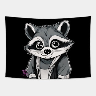 Cute raccoon Tapestry