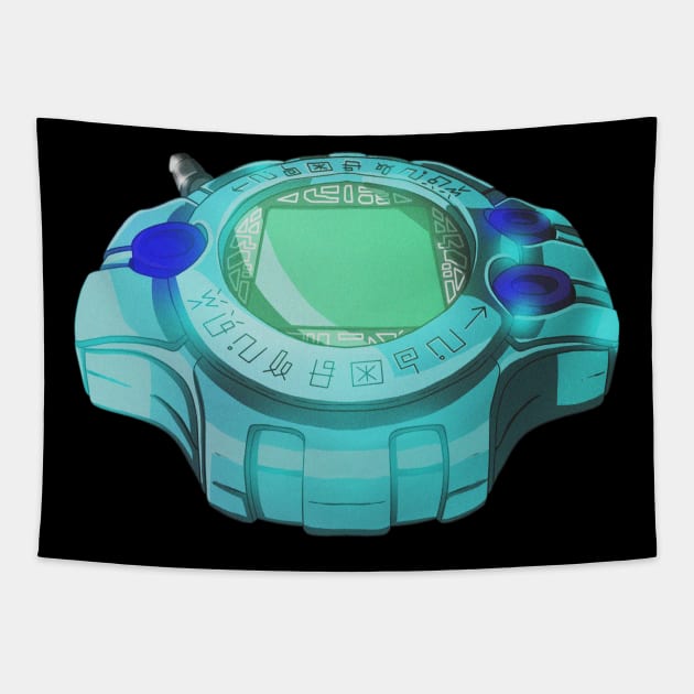 Digivice Digimon Adventure Tri Tapestry by art_jnts