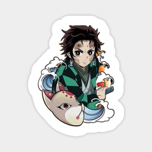 demon slayer anime kawaii Magnet