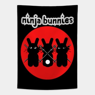 Ninja Bunnies-cute bunnies Tapestry