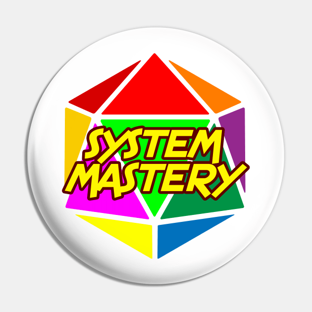 System Mastery Pride Clear Pin by SystemMastery