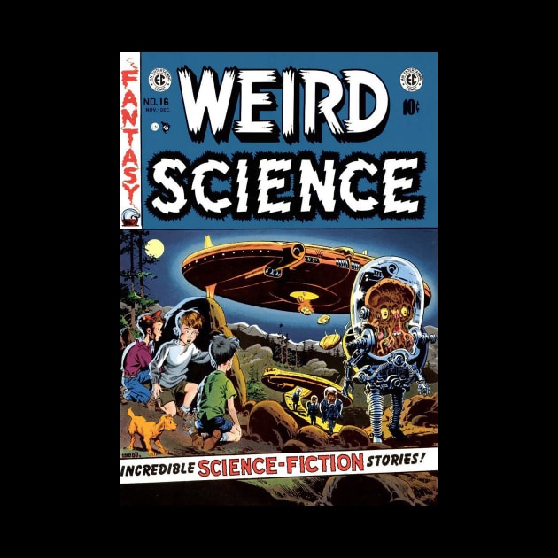 Vintage Sci Fi Comic Book by jtees40