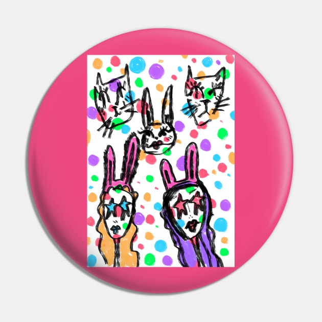 Bunny star girls Pin by lexxiiimarie