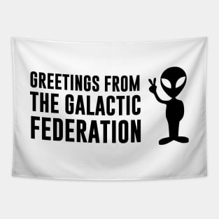Greetings from the Galactic Federation Alien Tapestry