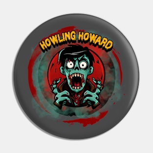 Howling Howard Pin