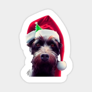 Christmas Funny dog Magnet