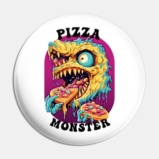 The Pizza Monster Pin