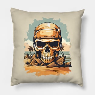 Skull Soldier Shore Trooper Pillow