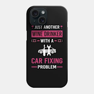 Wine Drinker Car Fixing Repair Phone Case