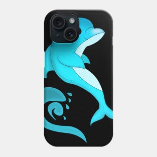 Blue Dolphin Phone Case