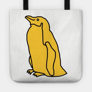 Yellow Penguin Tote