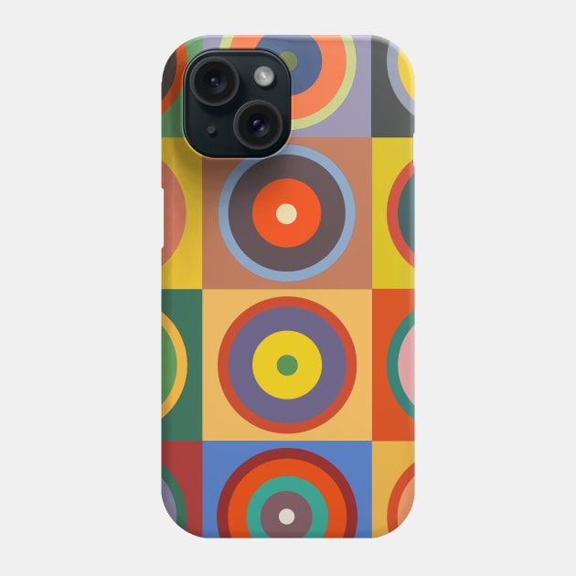 Op Art #24 Kandinsky Colors Phone Case by RockettGraph1cs