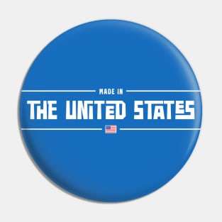 Made in the United States of America (Light edition) Pin