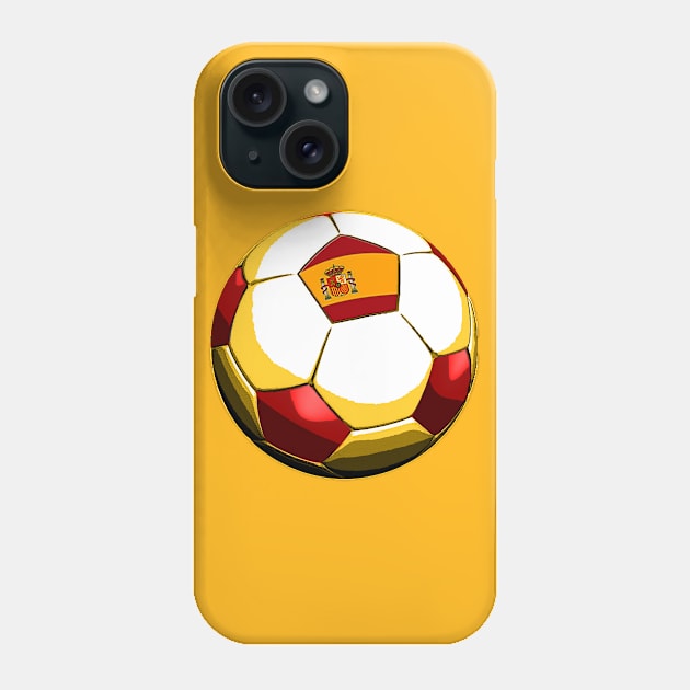 Spain Futbol Phone Case by asaiphoto