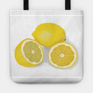 Juicy fresh lemons Tote