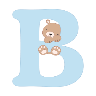 B - blue - bear T-Shirt