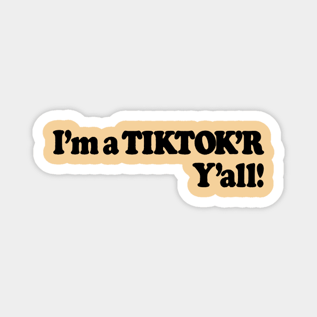 TikTok Voicemail Magnet by warendahlestri