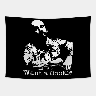 Teddy Kgb Poker Player Want A Cookie Tapestry