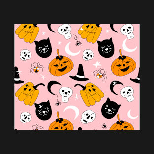 Halloween Print T-Shirt