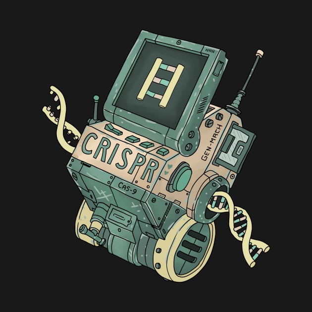 crispr cas gene machine. by JJadx