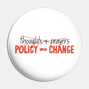 policy and change Pin