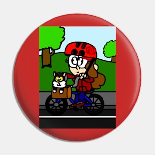 biking Pin