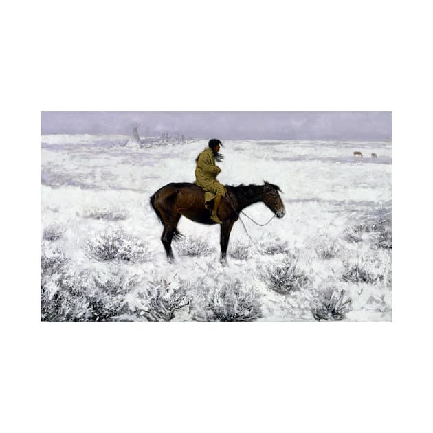 Frederic Remington The Herd Boy by pdpress