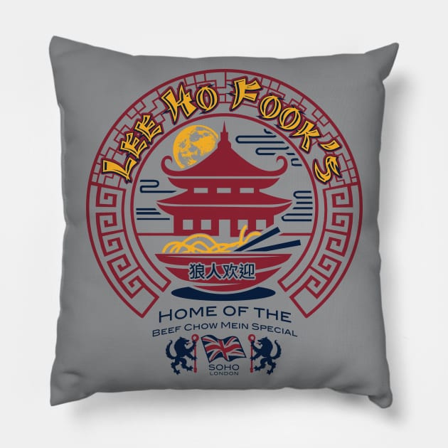 Lee Ho Fooks Pillow by SteveOdesignz