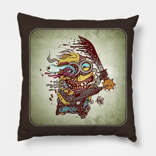 Minion on the Warpath Pillow