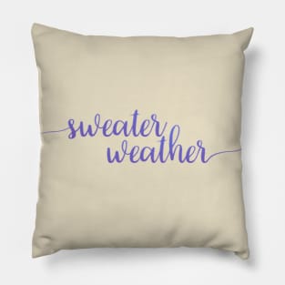 Sweater Weather Pillow