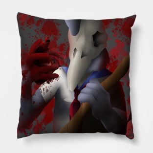 Crow Rabbit Pillow