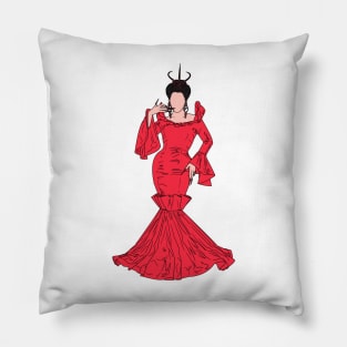 Cherry Valentine Pillow