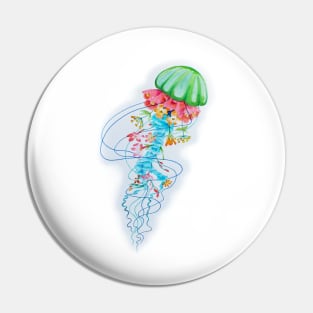 Jellyflowers Pin