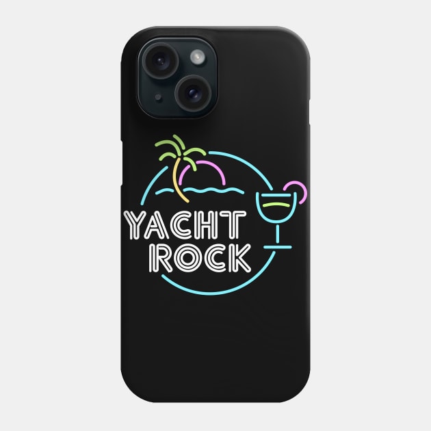 Cocktail Hour Yacht Rock design Phone Case by Vector Deluxe