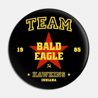 Team Bald Eagles Pin