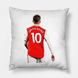 Back turned Smith Rowe Pillow