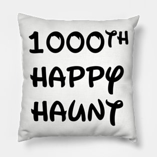 1000th Happy Haunt Pillow