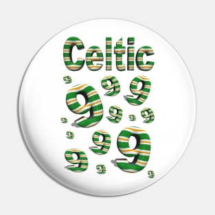 Celtic 9 in a row Pin