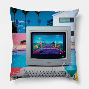 Summer computer chill Pillow