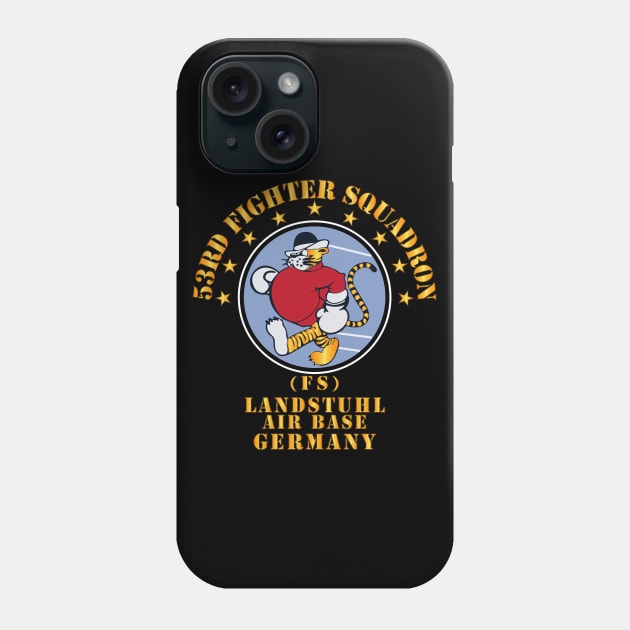 53rd Fighter Squadron - FS - Landstuhl AB Germany Phone Case by twix123844