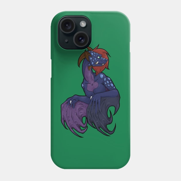 Feral Wyvern Belle Phone Case by BelleDraco