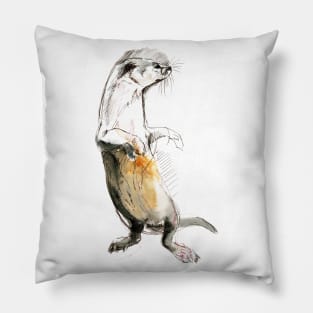 Neotropical otter Pillow