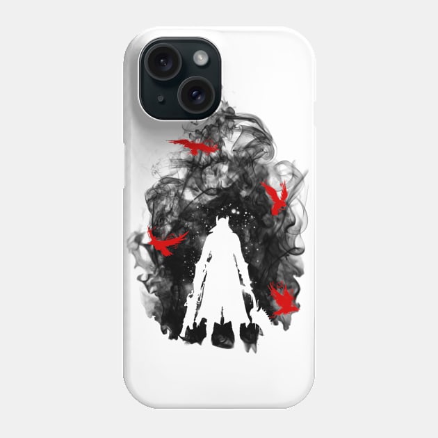 Born by the blood (Black Version) Phone Case by Manoss